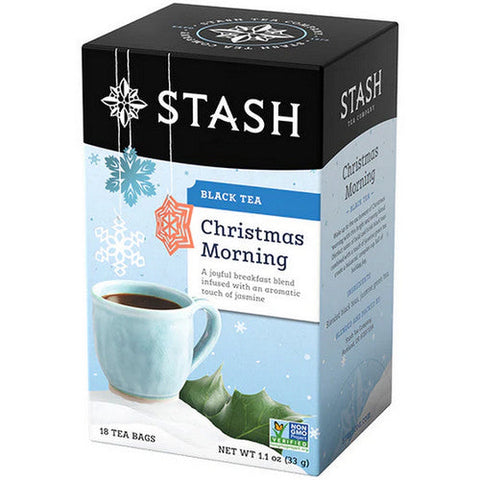 Stash Tea, Black Tea Christmas Morning, 18 Count Stash Tea
