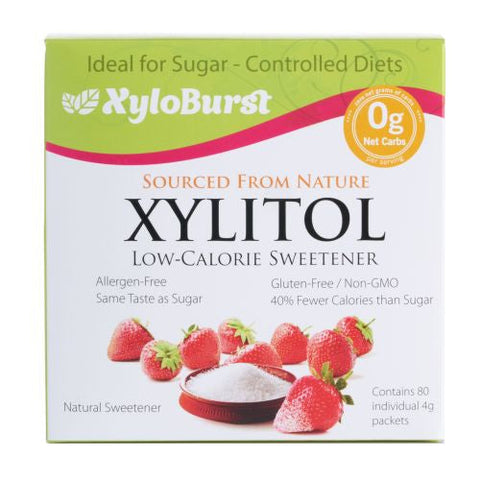 Xyloburst, Xylitol Sweetener, 80 Count Xyloburst