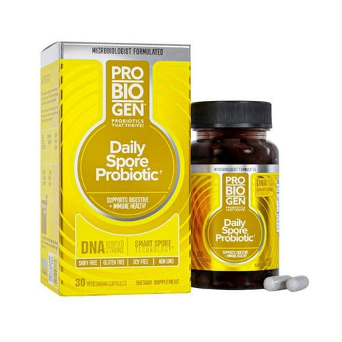 Probiogen, Daily Spore Probiotic With Smart Spore Technology, 30 Caps Probiogen