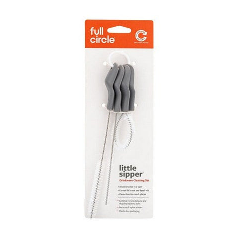 Full Circle Home, Drinkware Cleaning Set Green, 1 Count Full Circle Home