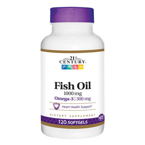 21st Century, 21st Century Fish Oil, 120 Caps 21st Century