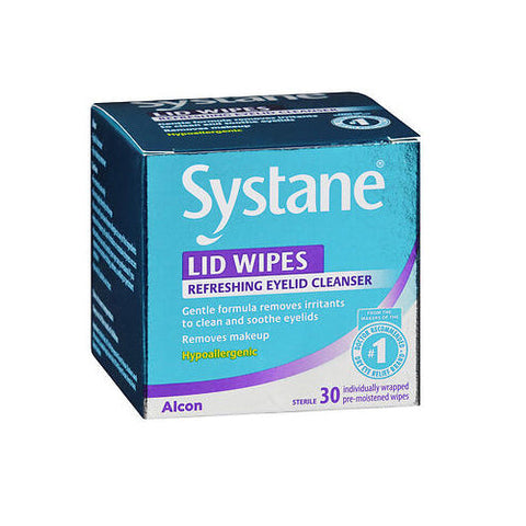 Systane, Lid Wipes Eyelid Cleanser, 30 Each Systane