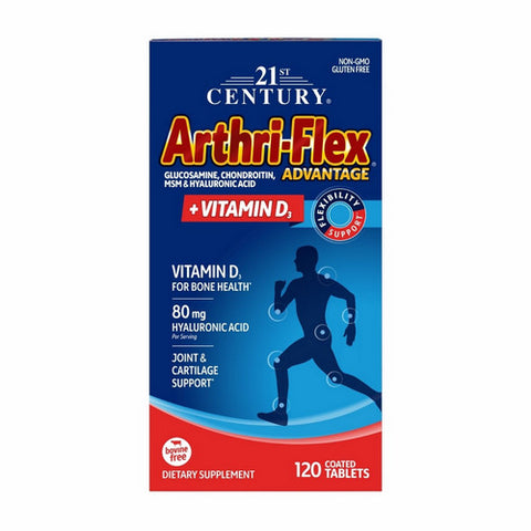 21st Century, Arthri-Flex Advantage + Vitamin D3, 120 Tabs 21st Century