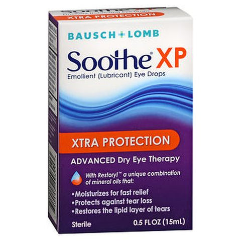 Bausch + Lomb, Soothe XP Xtra Protection Advanced Dye Eye Therapy, 0.5 Oz Bausch + Lomb