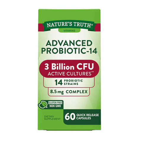 Nature's Truth, Probiotic-10 Quick Release Capsules, 11 Mg, 60 Caps Nature's Truth
