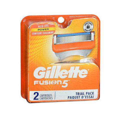 Gillette, Fusion Cartridges, 2 Each Gillette