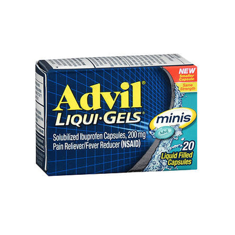 Advil, Liqui-Gels Minis, 20 Caps Advil
