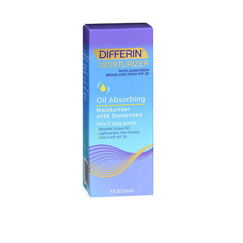 Differin, Oil Absorbing Moisturizer with Sunscreen, 4 Oz Differin