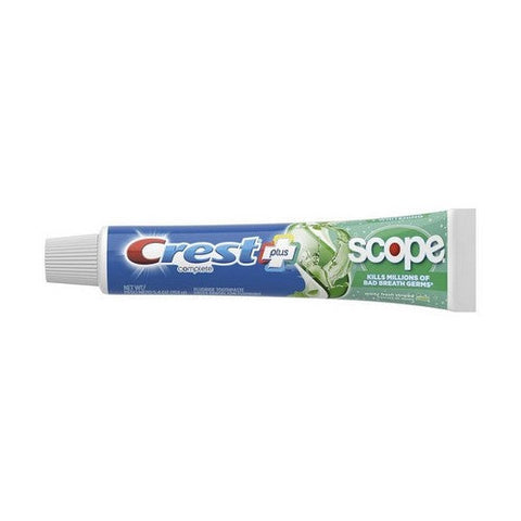 Crest, Plus Scope Anticavity Fluoride Toothpaste Minty Fresh Striped, 5.4 Oz Crest