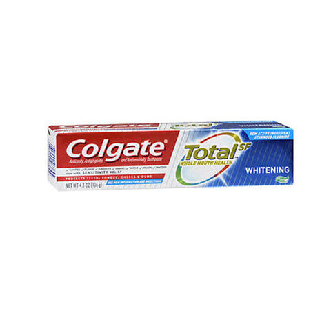 Colgate, Total Whitening Gel Toothpaste, 4.8 Oz Colgate