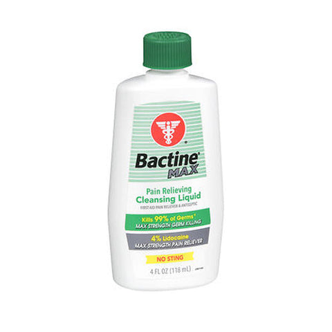 Bactine Max, Original First Aid Liquid, 4 Oz Bactine Max