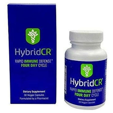Hybrid Remedies, HybridCR Rapid Immune Defense, 30 Caps Hybrid Remedies
