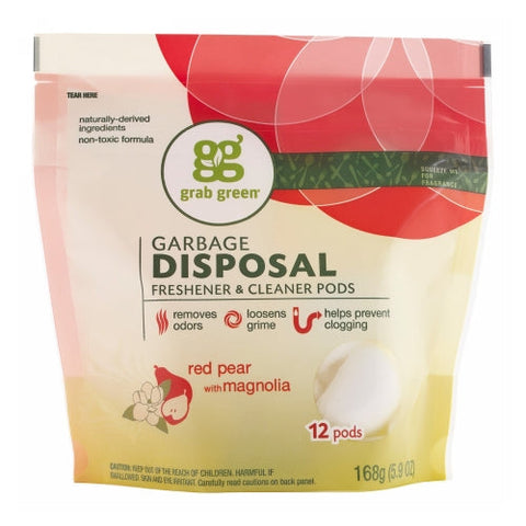 Grab Green, Disposal Fresher and Cleaner, 12 Count Grab Green