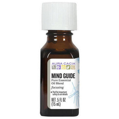 Aura Cacia, Essential Oil Blend, Mind Guide 0.5 Oz Aura Cacia