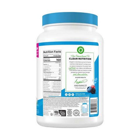 Orgain, Organic Vegan Protein Powder Plus 50 Superfoods Plant Based Creamy Chocolate Fudge, Creamy Chocolate Fudge 2.02 lbs Orgain
