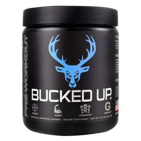 Bucked Up, Pre-Workout Bucked Up, Blue Razz 11.05 Oz Bucked Up