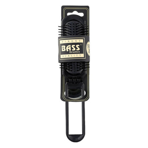 Bass Brushes, Nylon Bristle Brush Fold-Up with Mirror, 1 Each Bass Brushes