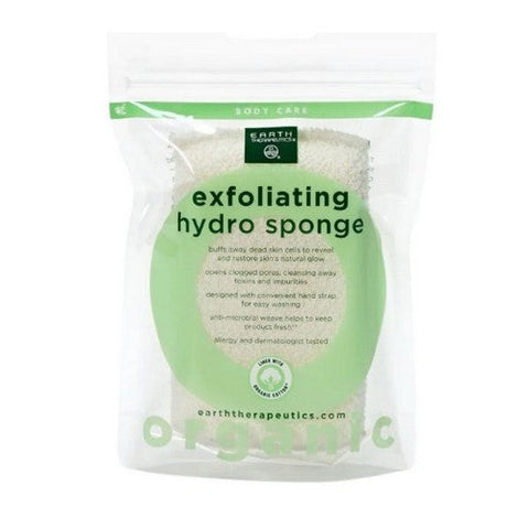 Earth Therapeutics, Organic Cotton Square Sponge, 0, 1 Unit Earth Therapeutics