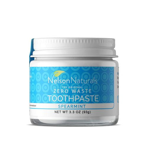 Nelson Naturals, Activated Charcoal Toothpaste, Spearmint 3.3 Oz Nelson Naturals