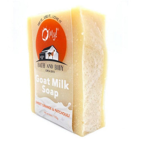 O MY!, Goat Milk Essential Oil Soap, 0, Sweet Orange & Patchouli, 6 Oz O MY!