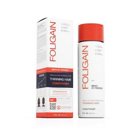 Foligain, Men's Stimulating Conditioner For Thinning Hair 2% Trioxidil, 8 Oz Foligain