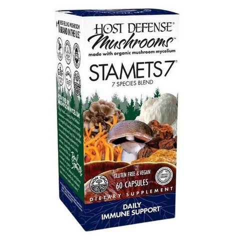 Host Defense, Stamets 7 Capsules, 60 Cap Host Defense