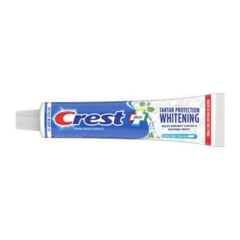 Crest, Tartar Protection Whitening Fluoride Toothpaste Cool Mint, 5.7 Oz Crest