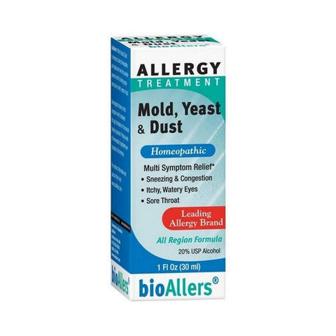 Natural Care, BioAllers Mold Yeast And Dust, 1 FL Oz Natural Care