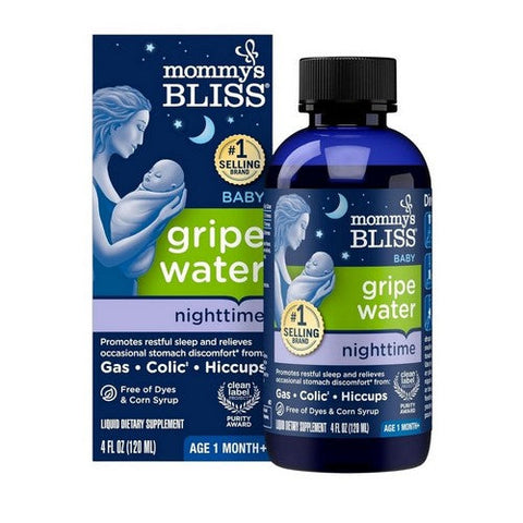 Mommys bliss, Nighttime Gripe Water 1 Month Plus, 4 Oz Mommys bliss