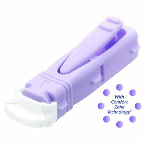 Unistik 3, Lancet Unistik  3 Comfort Flow Lancet Needle 1.8 mm Depth 28 Gauge Push Button Activated, Box Of 200 Unistik 3