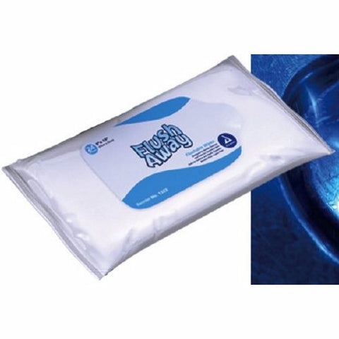 Dynarex, Flushable Personal Wipe Flush Away Soft Pack Aloe Scented 24 Count, Case Of 24 Dynarex