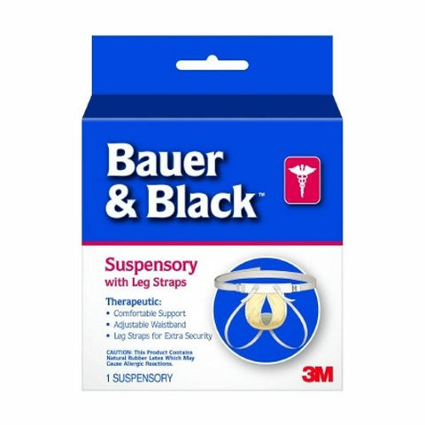 3M, Athletic Supporter Bauer & Black X-Large White, 1 Each 3M