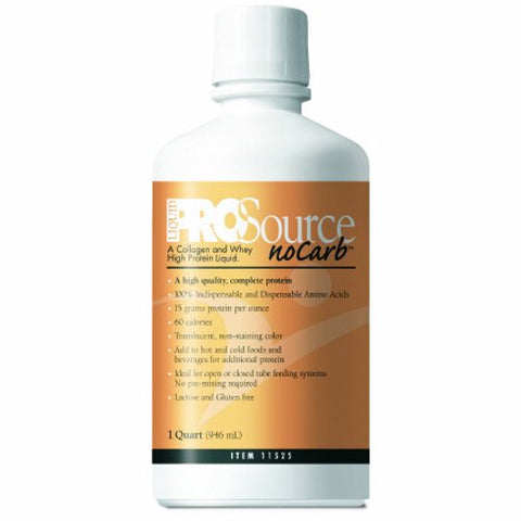 Medtrition, Protein Supplement ProSource NoCarb Unflavored 32 oz. Bottle Concentrate, 30 Oz Medtrition