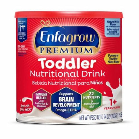 Mead Johnson, Pediatric Oral Supplement Natural Milk Flavor 24 oz, 24 Oz Mead Johnson