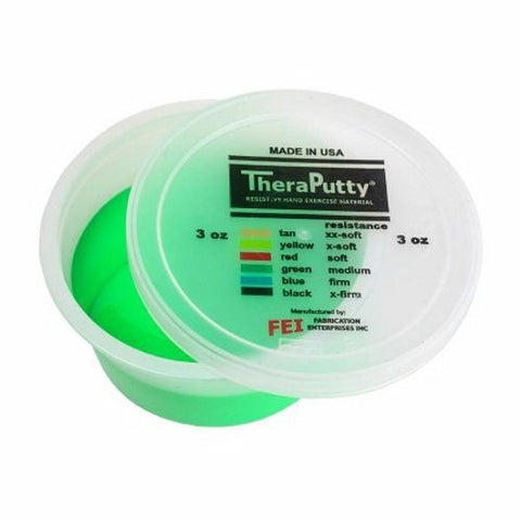Fabrication Enterprises, Therapy Putty Medium 3 oz., 3 Oz Fabrication Enterprises