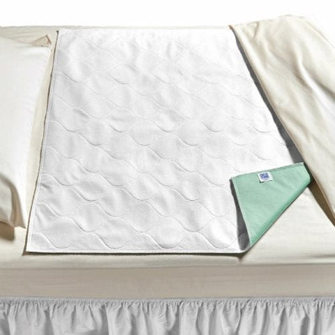 Salk, Underpad with Tuckable Flaps CareFor Deluxe 32 X 36 Inch Reusable Polyester / Rayon Heavy Absorbency, 1 Each Salk
