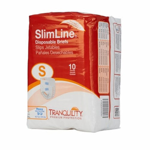 Tranquility, Unisex Adult Incontinence Brief Smll, Pack Of 10 Tranquility