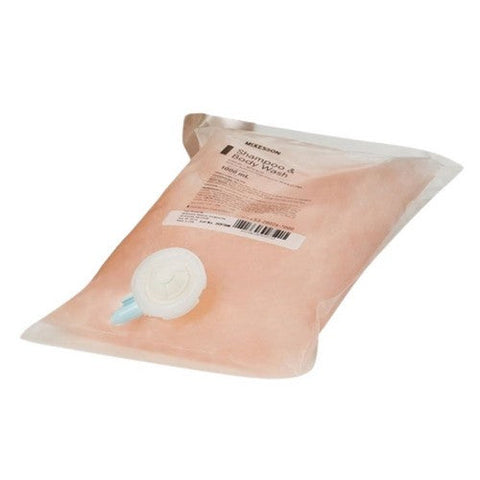 McKesson, Shampoo and Body Wash 1000 mL Dispenser Apricot, 1000 Ml McKesson