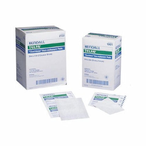 Cardinal, Non-Adherent Dressing TelfaOuchless Cotton 3 X 8 Inch NonSterile, Count of 200 Cardinal