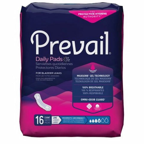 First Quality, Bladder Control Pad, Count of 144 First Quality