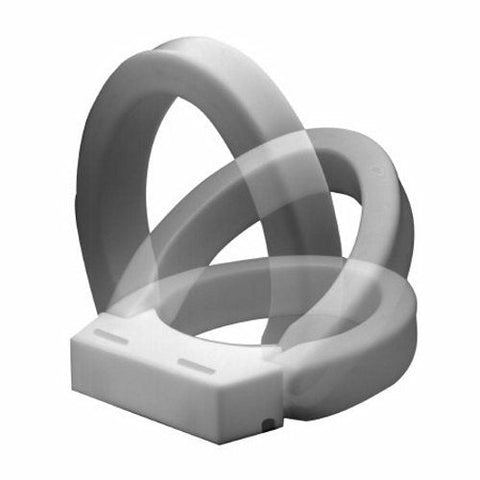 Maddak, Raised Toilet Seat Tall-Ette  3 Inch Height White 350 lbs. Weight Capacity, Count of 1 Maddak