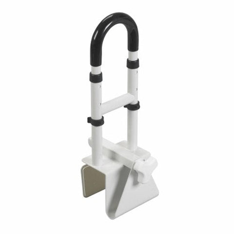 Drive Medical, Bathtub Grab Bar drive White Steel, Count of 1 Drive Medical