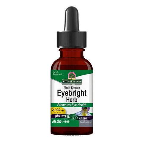 Nature's Answer, Eyebright, ALCOHOL FREE, 1 OZ Nature's Answer