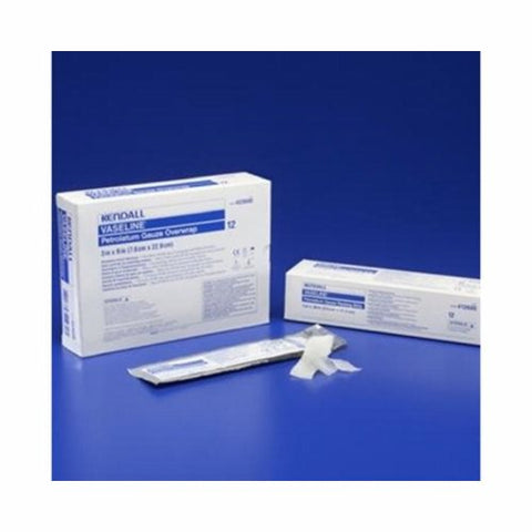 Vaseline, Petrolatum Impregnated Dressing Strip 3 X 36 Inch Sterile, Count of 12 Vaseline