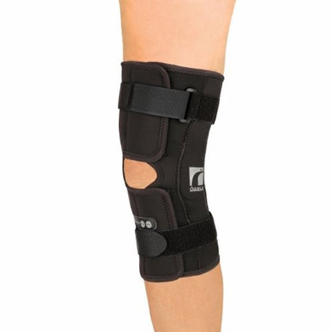 Ossur, Hinged Knee Brace Ossur  Rebound  Medium D-Ring / Hook and Loop Strap Closure 16 to 18 Inch Thigh Ci, Count of 1 Ossur