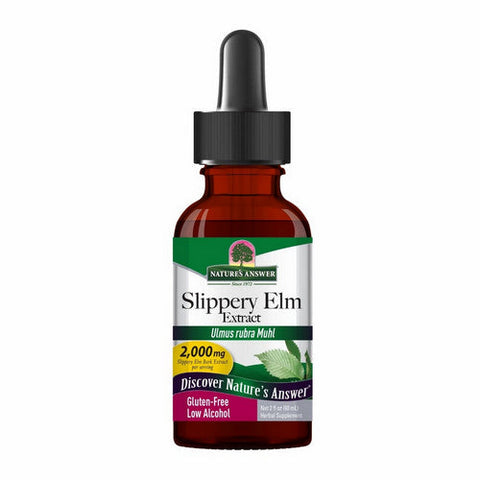 Nature's Answer, Slippery Elm Bark, Extract 2 FL Oz Nature's Answer
