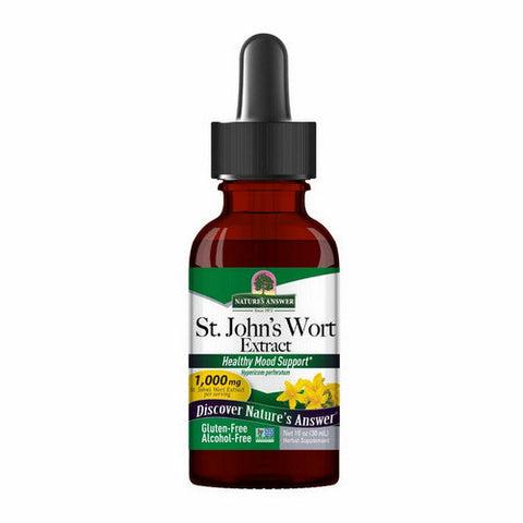 Nature's Answer, St. Johns Wort, ALCOHOL FREE, 1 OZ Nature's Answer