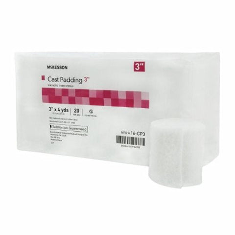 McKesson, Cast Padding Undercast 3 Inch X 4 Yard Polyester NonSterile 16-CP3, Count of 20 McKesson