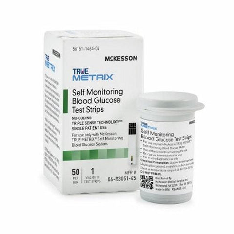 McKesson, Blood Glucose Test Strips, Case Of 24 McKesson