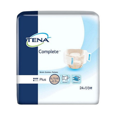 Tena, Unisex Adult Incontinence Brief, Count of 24 Tena